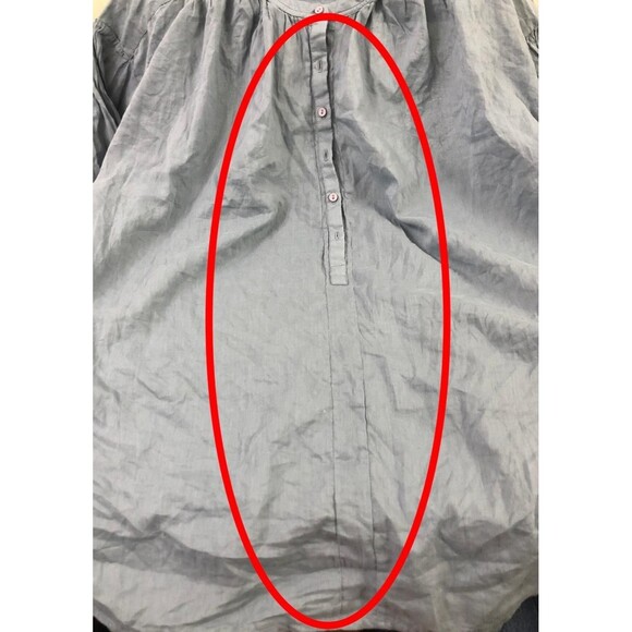 Nili Lotan Neville Tunic Shirt Top Cotton Long Sleeve Oversized Formal M 285749 - Picture 10 of 10